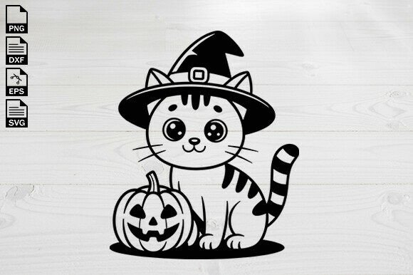 Cat with Pumpkin SVG: A Halloween Embroidery Reality Check