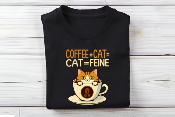 Coffee Cat T-Shirt Design Review