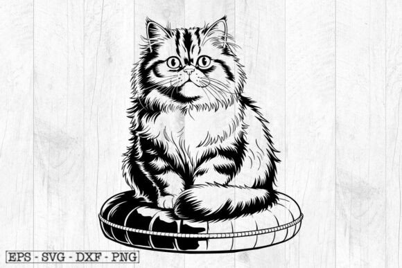 Cute Kitten SVG for Cricut Silhouette