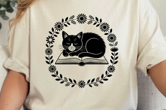 Floral Book Cat SVG: A Designer’s Real-World Embroidery Review
