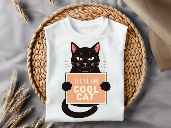 You're One Cool Cat T-Shirt Design